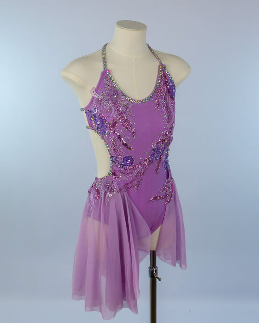 Lavender Crystal Lyrical Dress