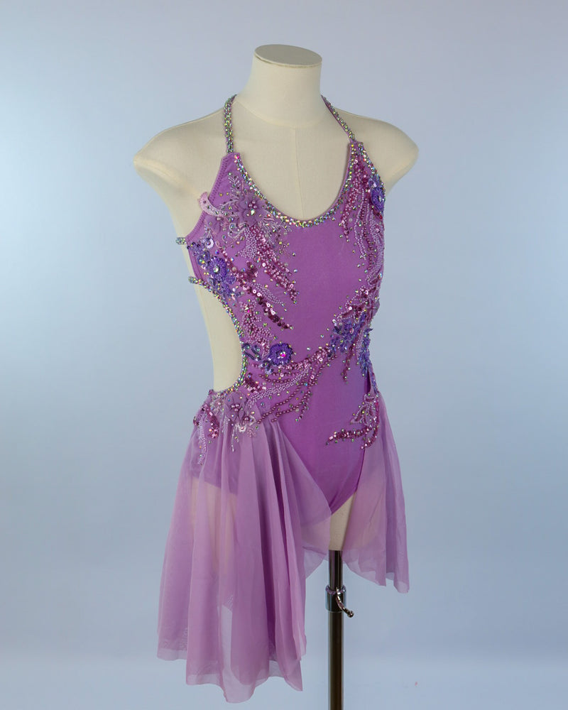 Lavender Crystal Lyrical Dress