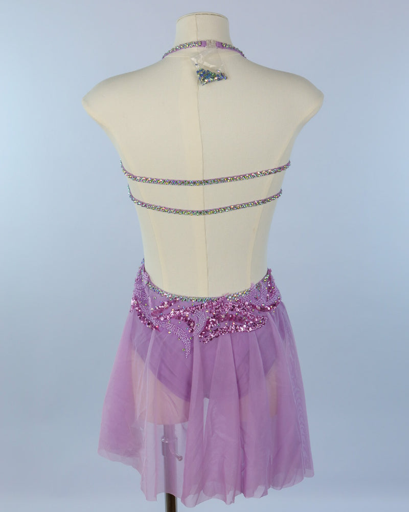 Lavender Crystal Lyrical Dress