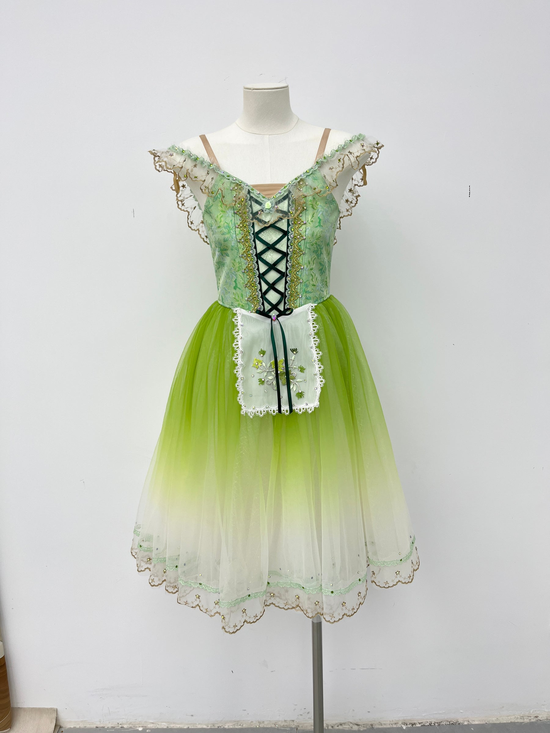 Spring Meadow Peasant Ballet Dress
