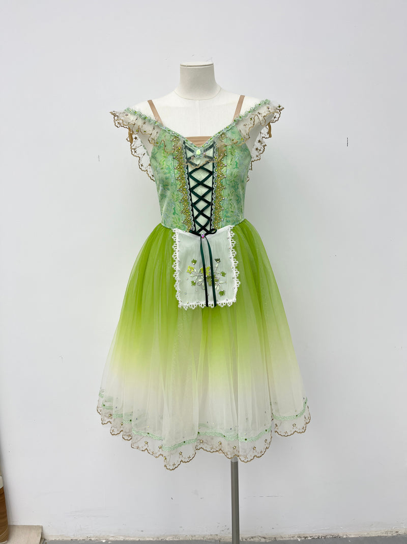 Spring Meadow Peasant Ballet Dress