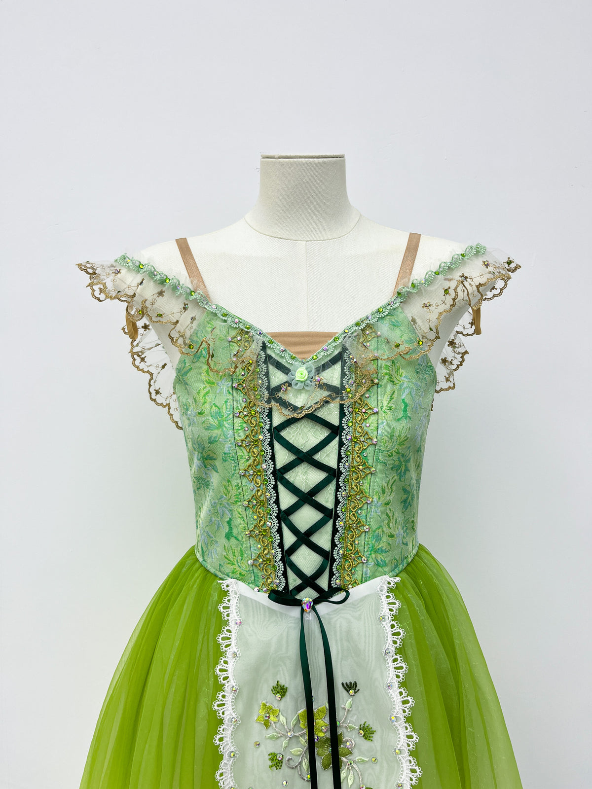 Spring Meadow Peasant Ballet Dress