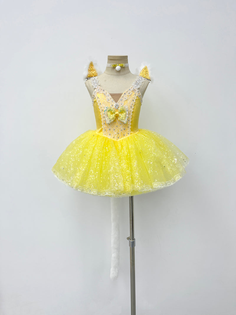 Golden Sun Sparkle Classical Tutu