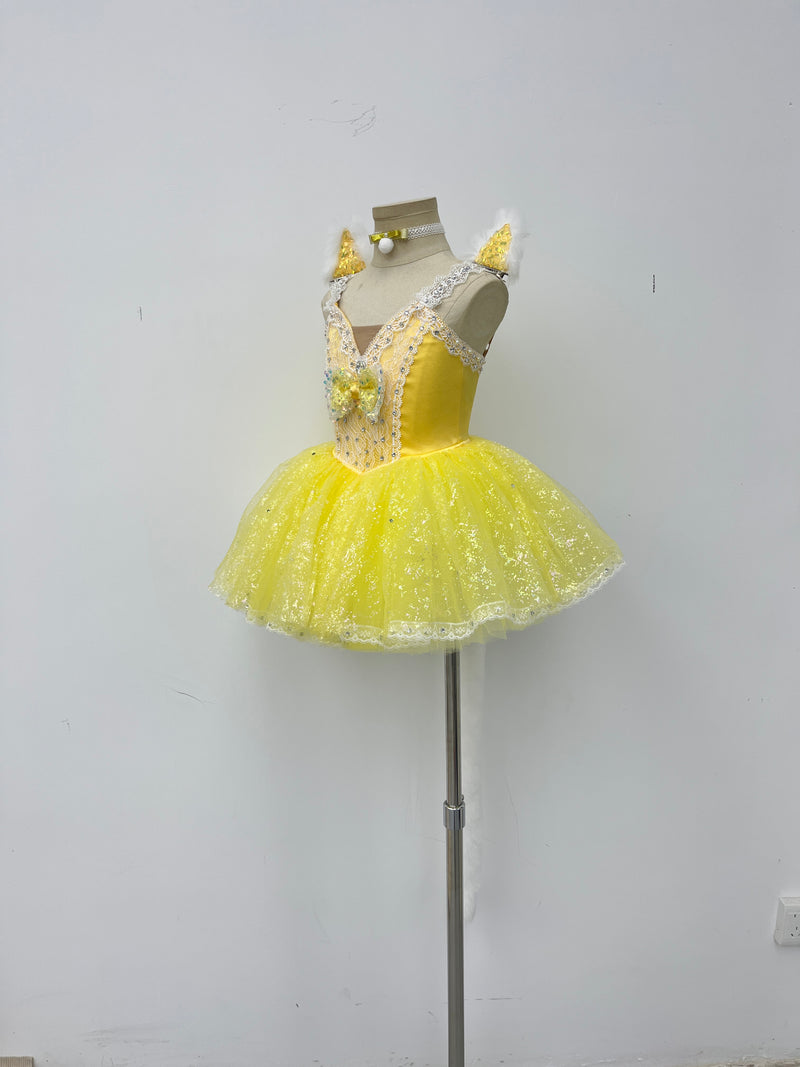 Golden Sun Sparkle Classical Tutu