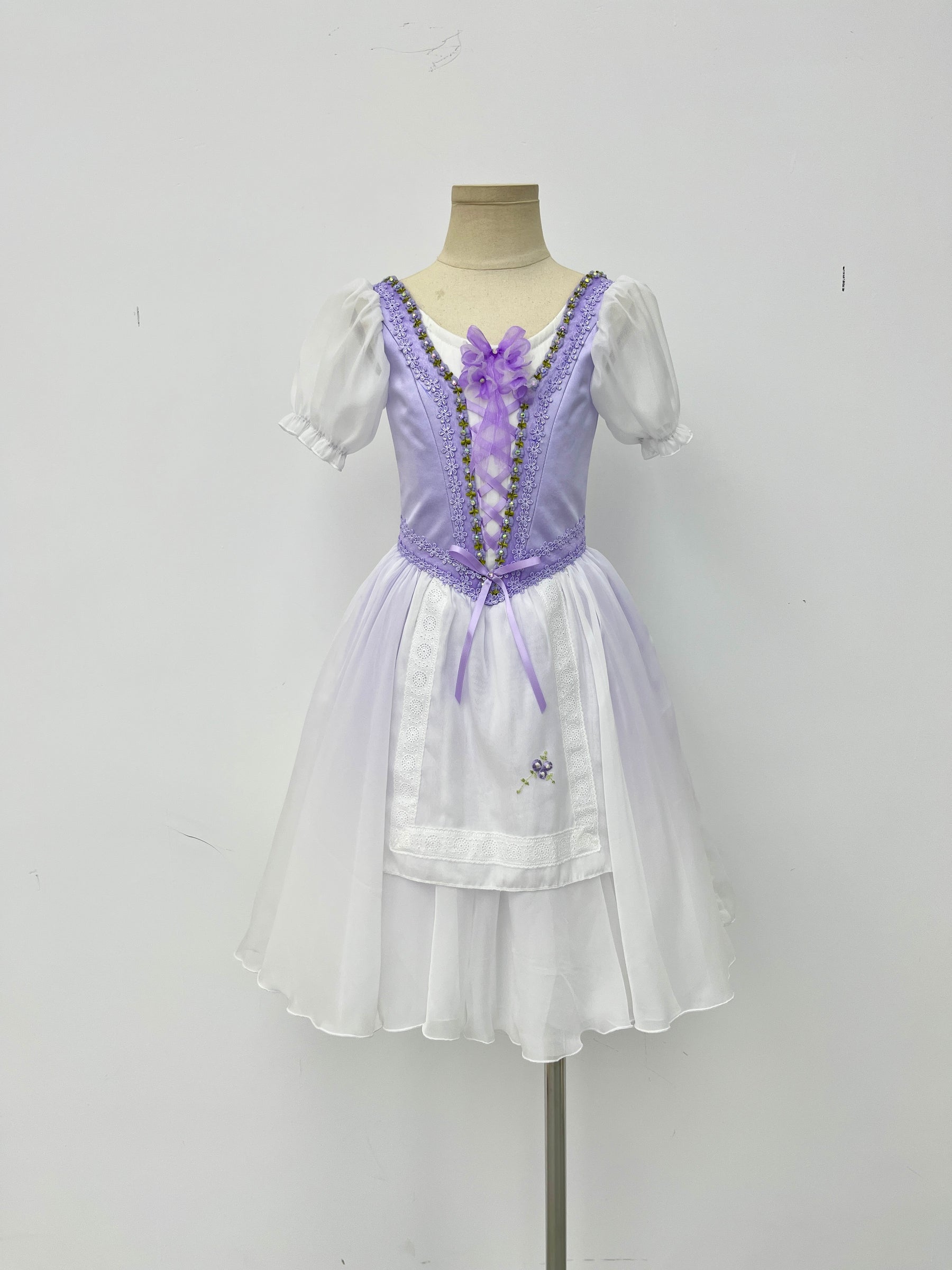 Lavender Village Peasant Ballet Dress