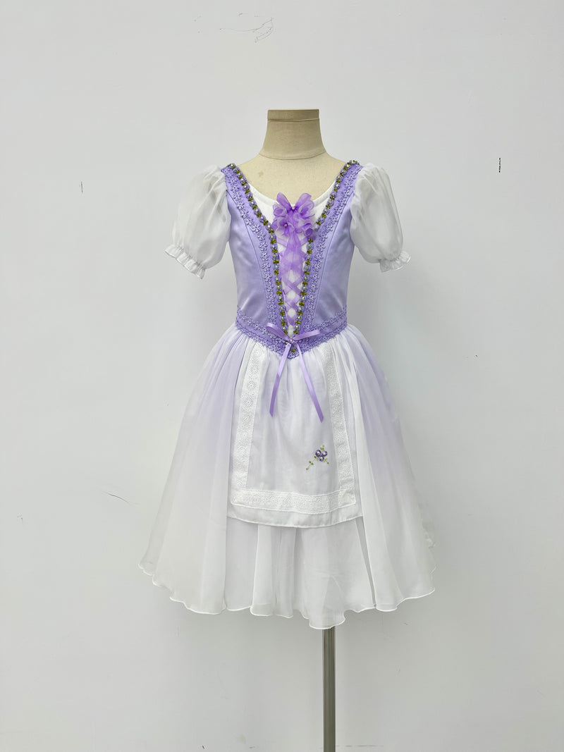 Lavender Village Peasant Ballet Dress