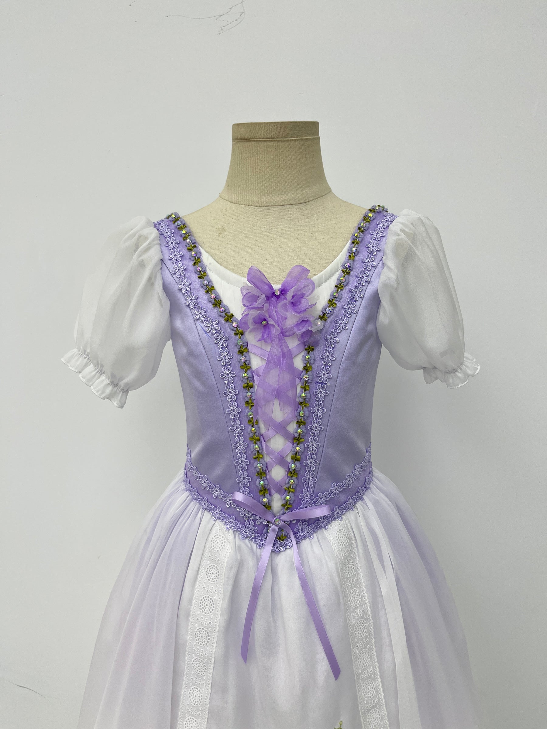 Lavender Village Peasant Ballet Dress