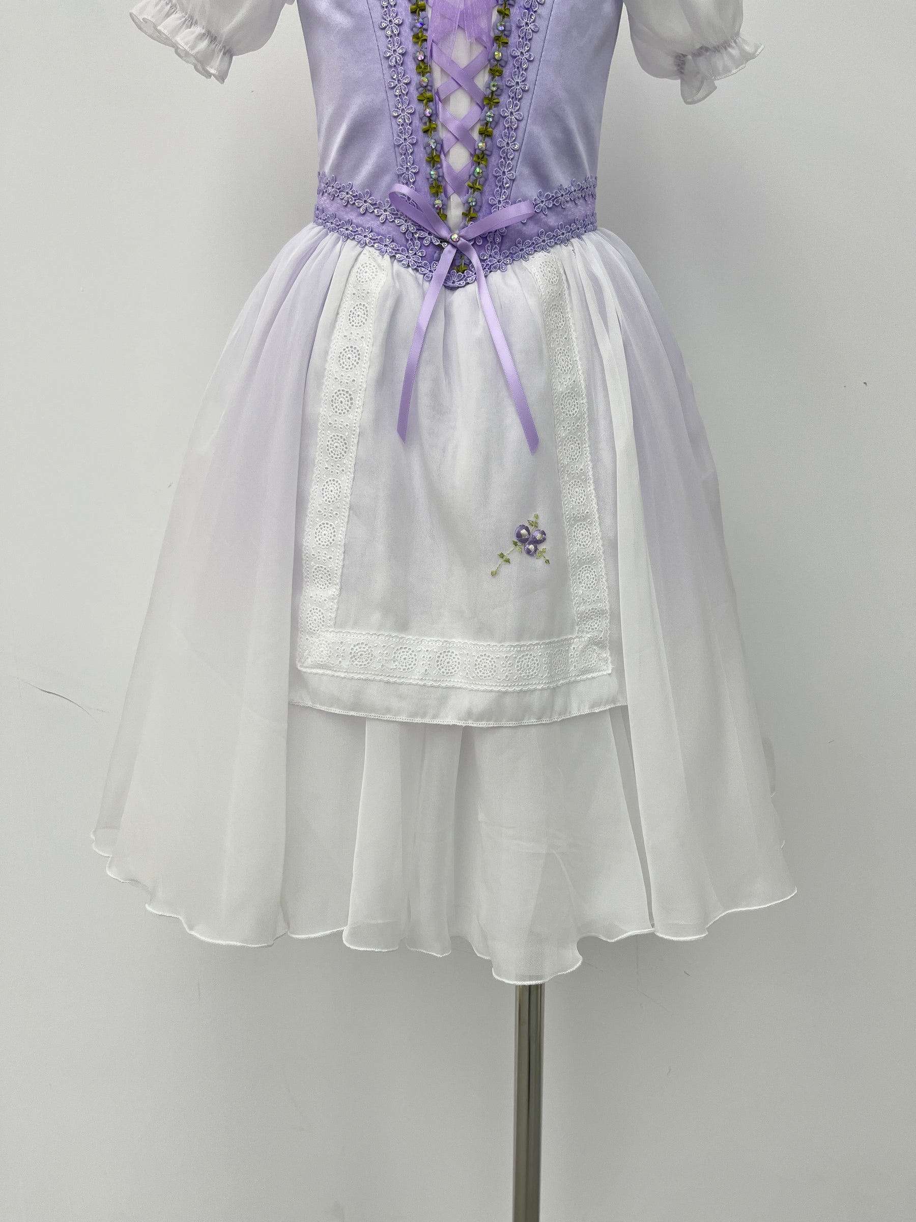 Lavender Village Peasant Ballet Dress