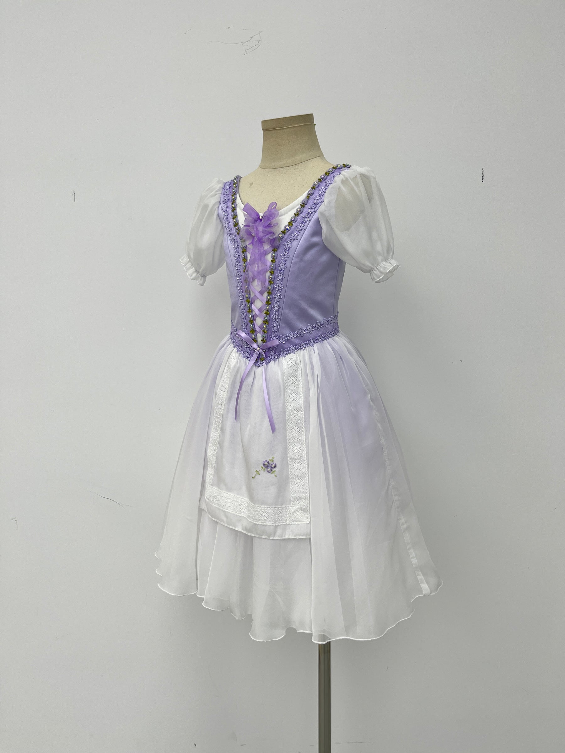 Lavender Village Peasant Ballet Dress
