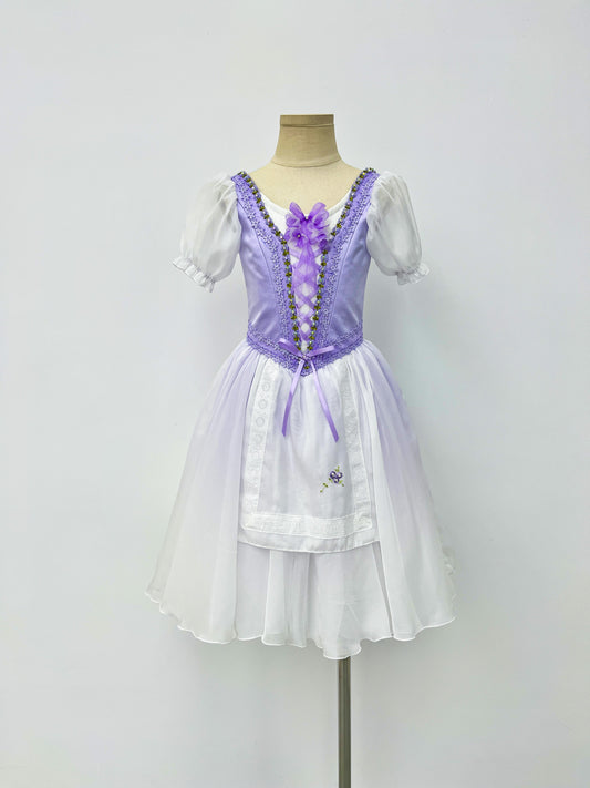 Lavender Village Peasant Ballet Dress