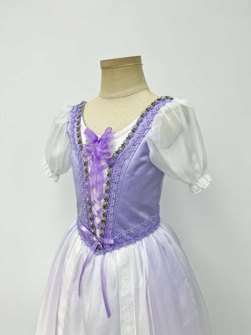 Lavender Village Peasant Ballet Dress