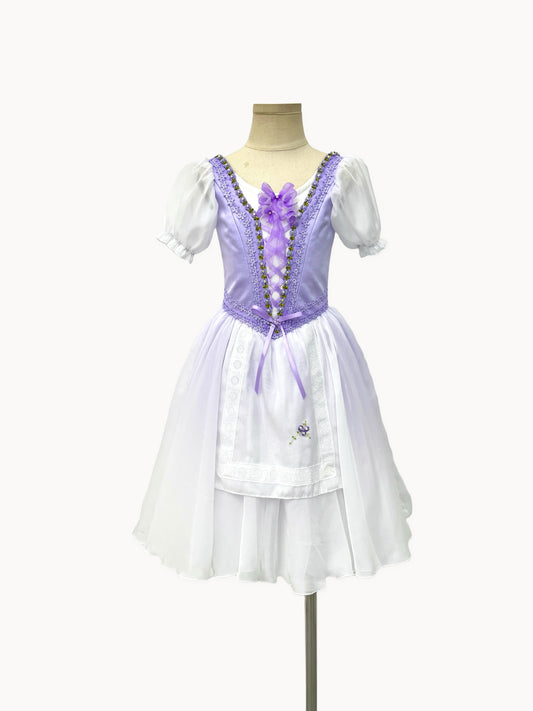 Lavender Village Peasant Ballet Dress