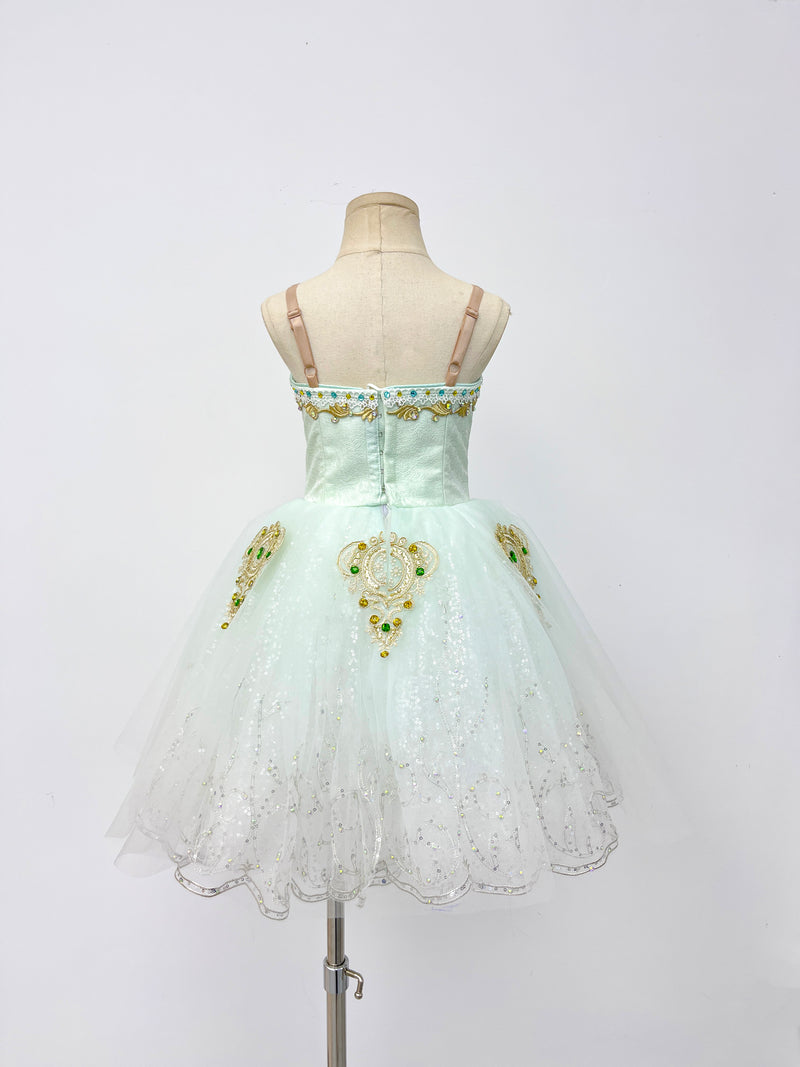 Ivory Emerald Jewel Classical Tutu