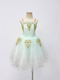 Ivory Emerald Jewel Classical Tutu