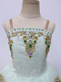 Ivory Emerald Jewel Classical Tutu