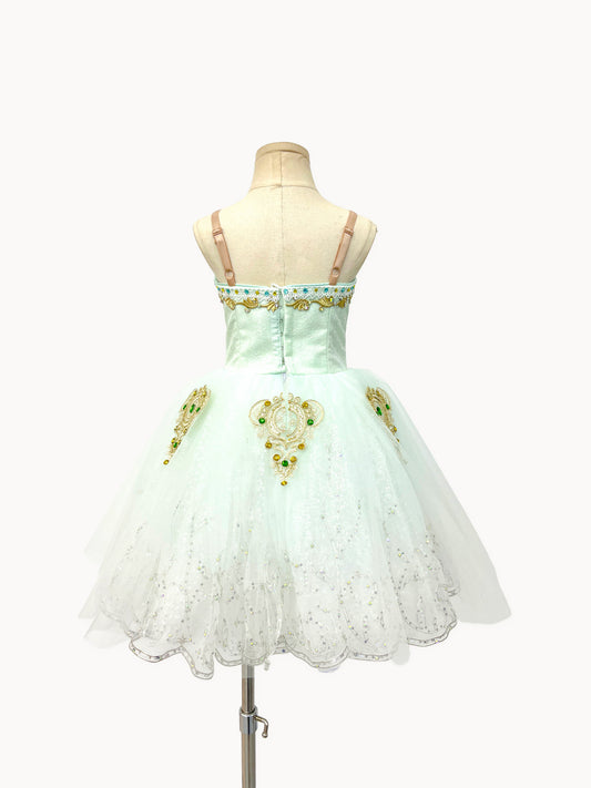 Ivory Emerald Jewel Classical Tutu