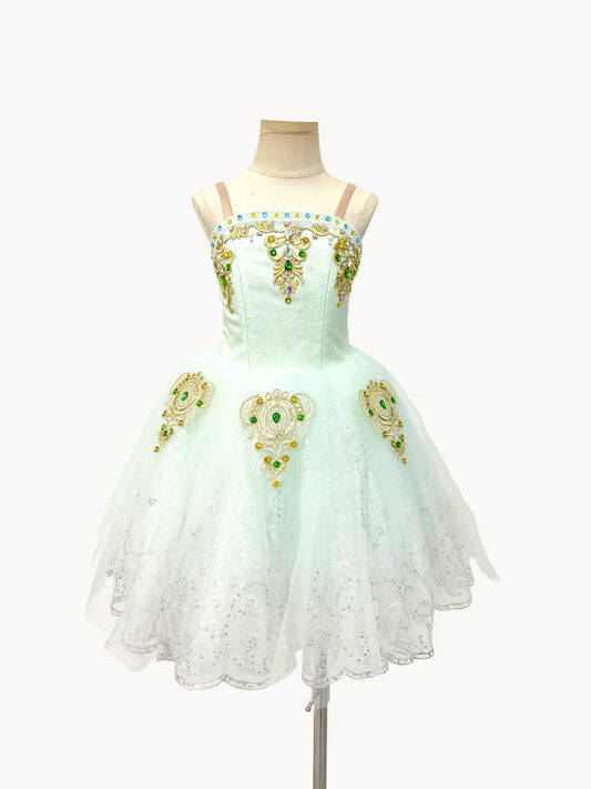 Ivory Emerald Jewel Classical Tutu