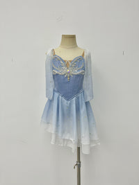 Moonlit Blue Butterfly Lyrical Dress