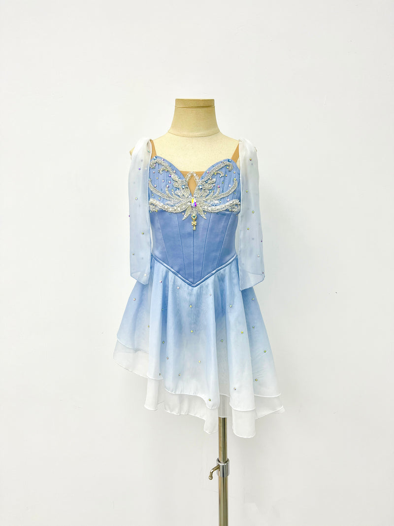 Moonlit Blue Butterfly Lyrical Dress