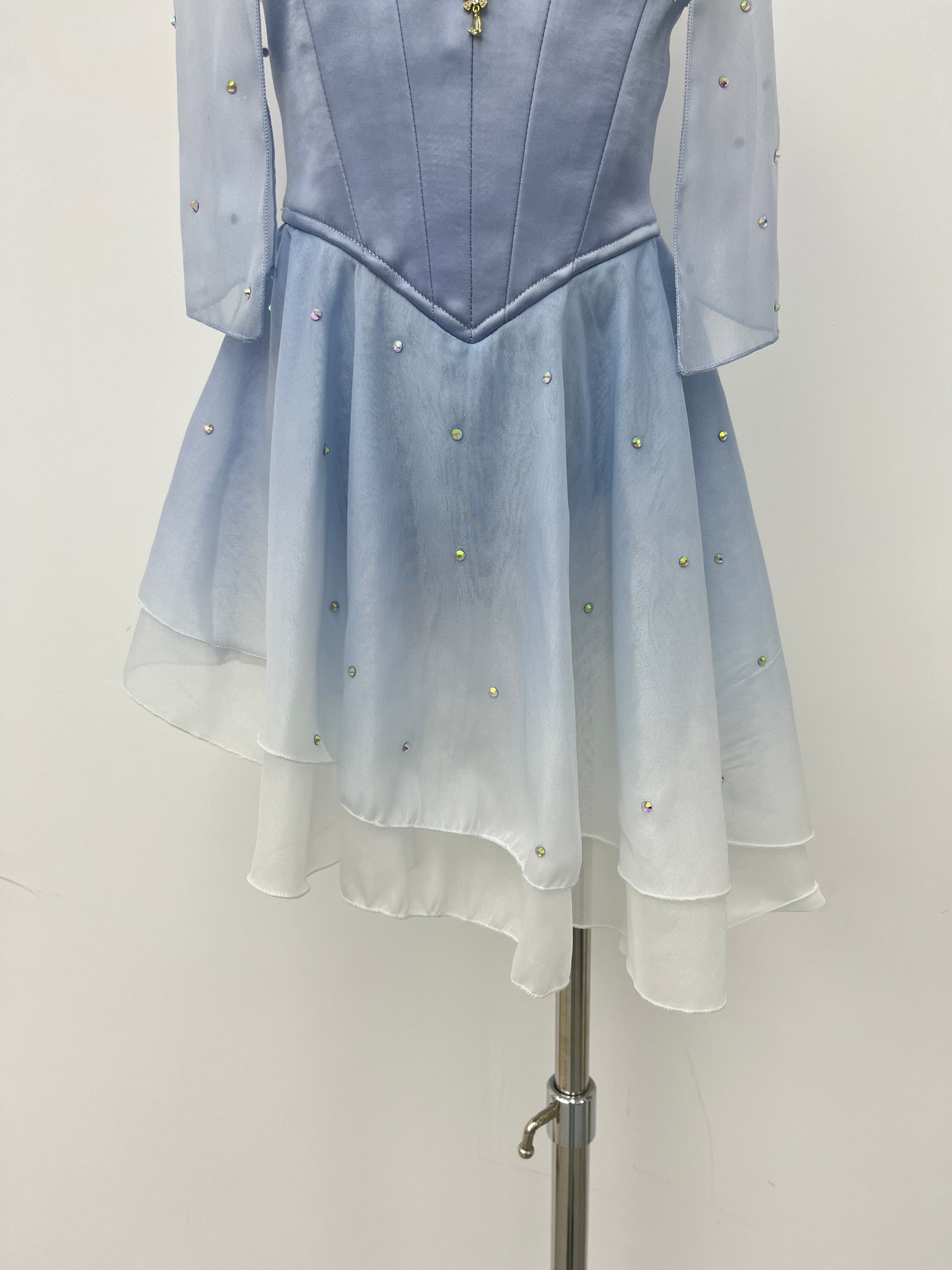 Moonlit Blue Butterfly Lyrical Dress