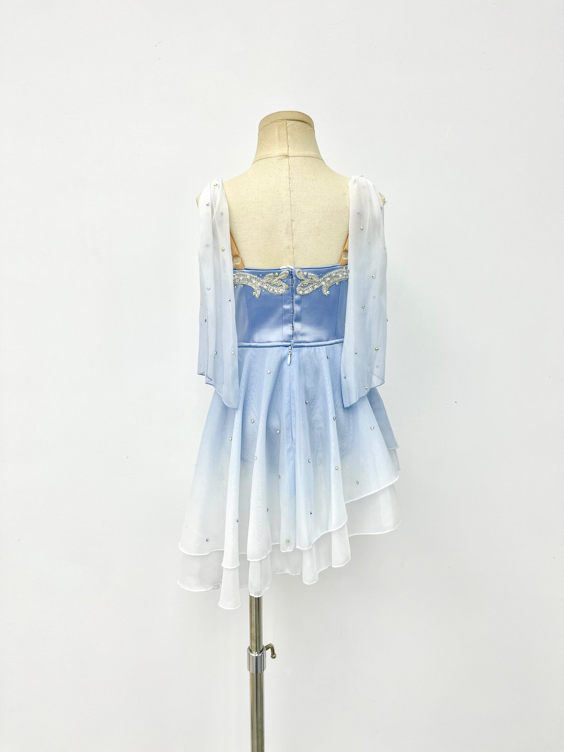 Moonlit Blue Butterfly Lyrical Dress