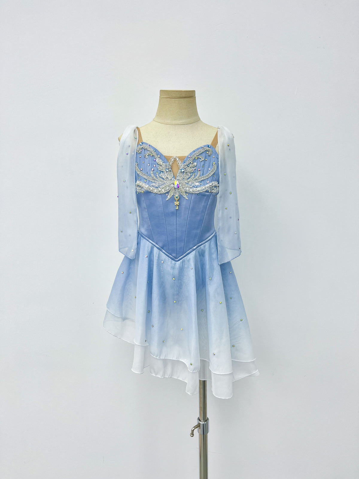 Moonlit Blue Butterfly Lyrical Dress