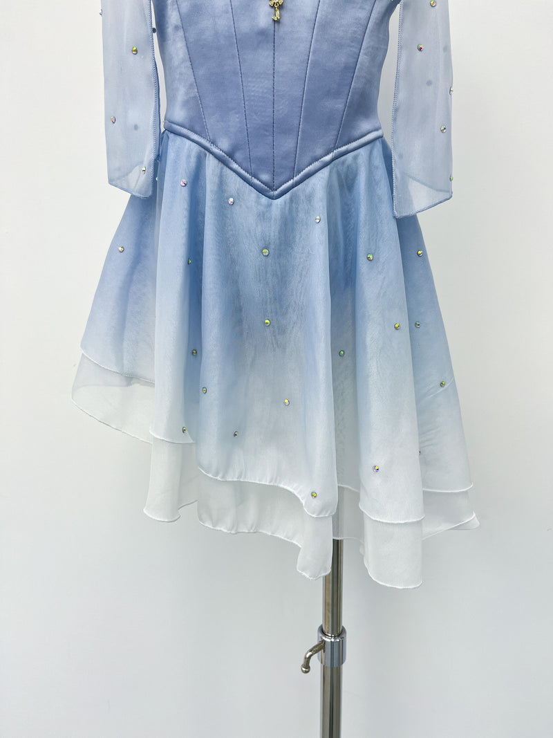 Moonlit Blue Butterfly Lyrical Dress