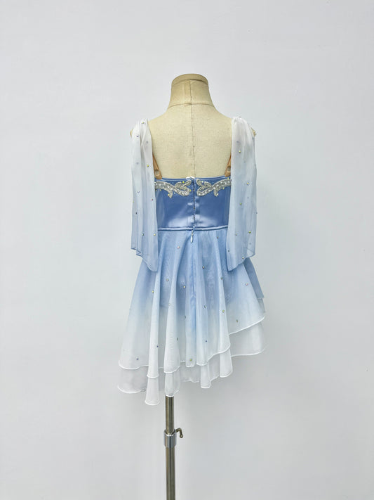 Moonlit Blue Butterfly Lyrical Dress