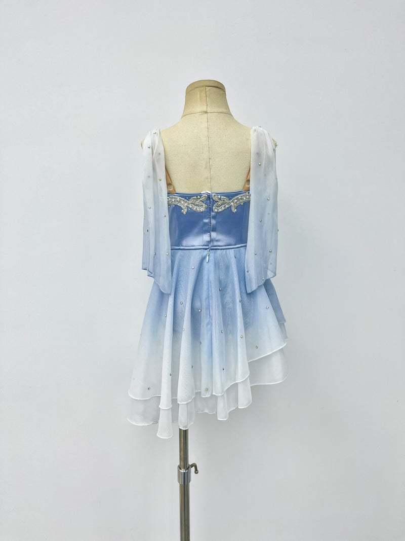 Moonlit Blue Butterfly Lyrical Dress