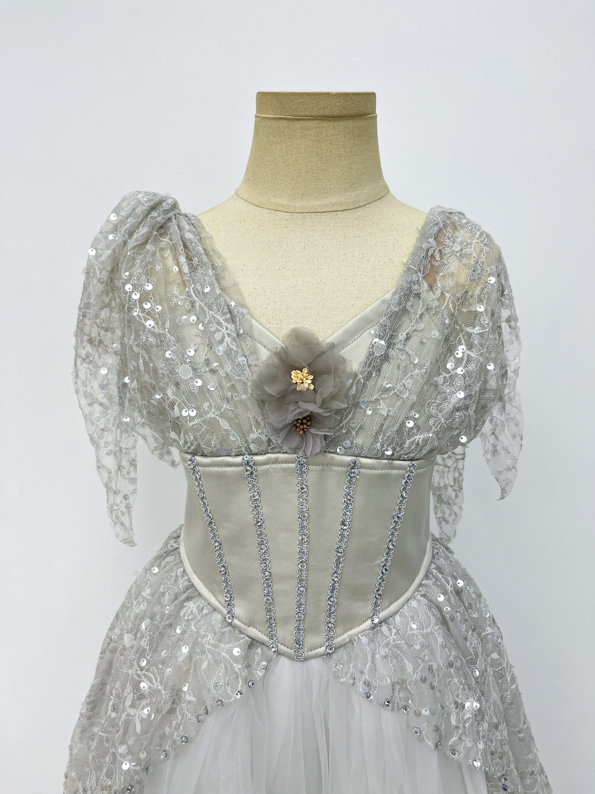 Silver Starlight Romantic Ballet Dress