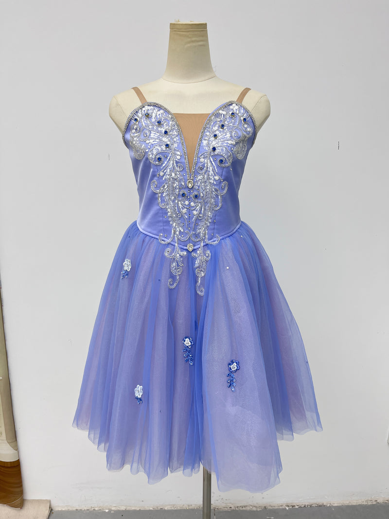 Periwinkle Crystal Lyrical Dress