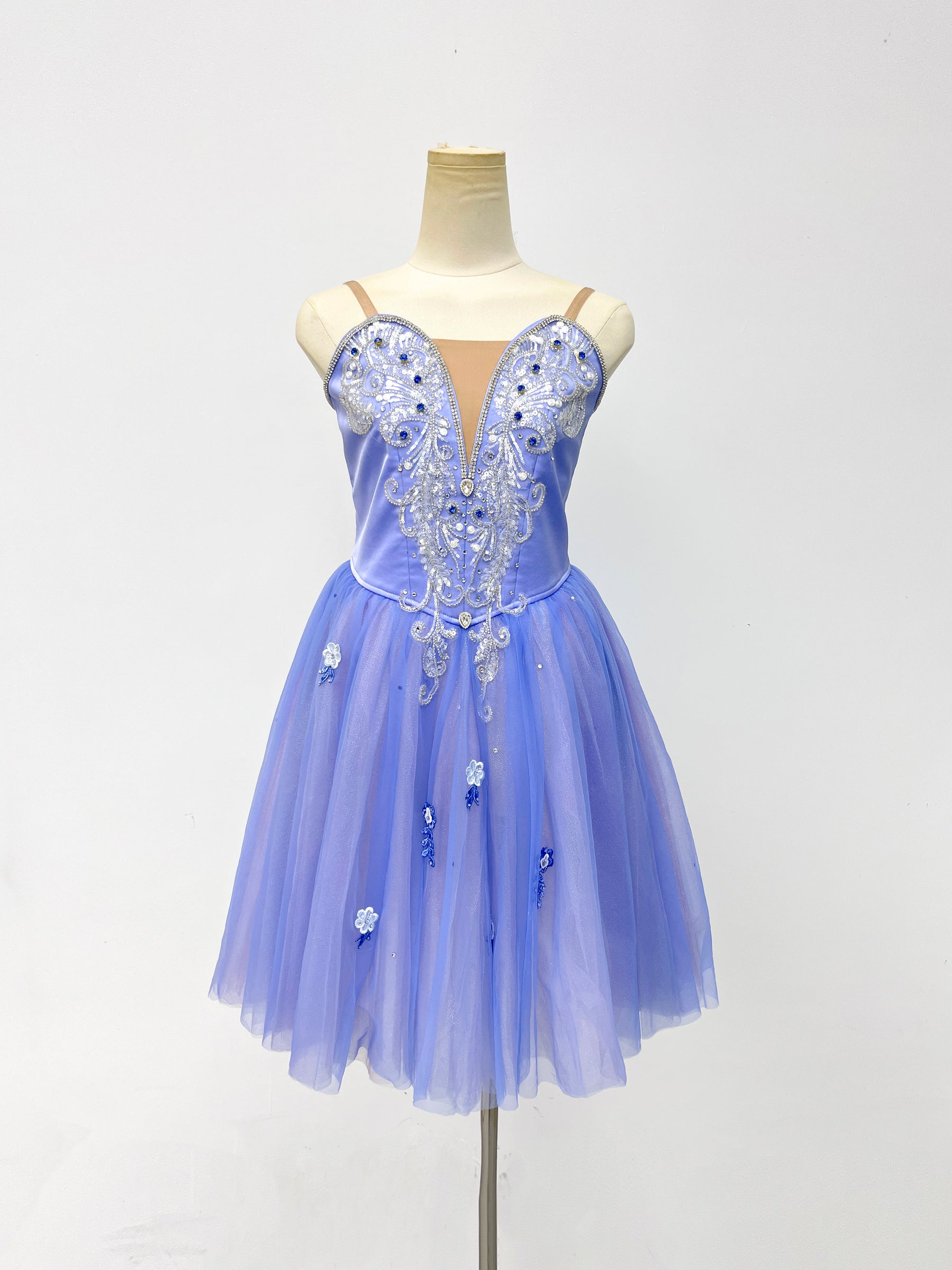 Periwinkle Crystal Lyrical Dress