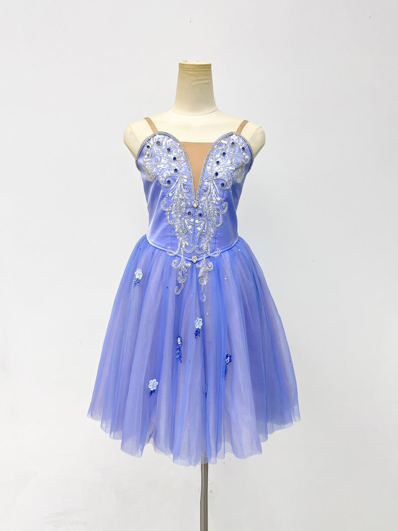 Periwinkle Crystal Lyrical Dress