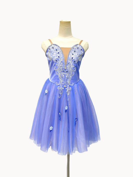 Periwinkle Crystal Lyrical Dress