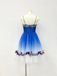 Royal Blue Sailor Ribbon Romantic Ballet Dress