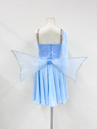 Ice Blue Butterfly Lyrical Dress