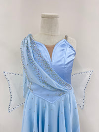 Ice Blue Butterfly Lyrical Dress
