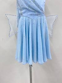 Ice Blue Butterfly Lyrical Dress