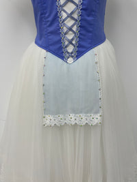 Royal Blue Village Peasant Ballet Dress