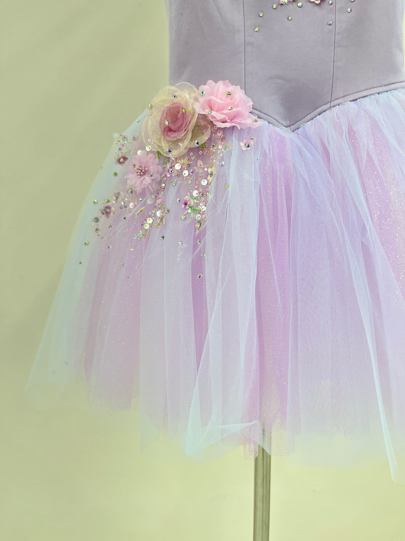 Lavender Rose Garden Ballet Dress
