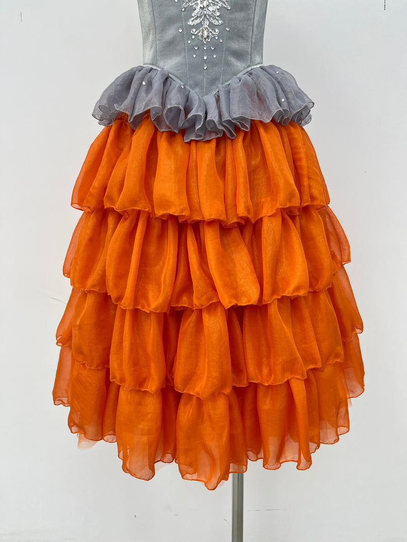 Pumpkin Ruffle Character Dress