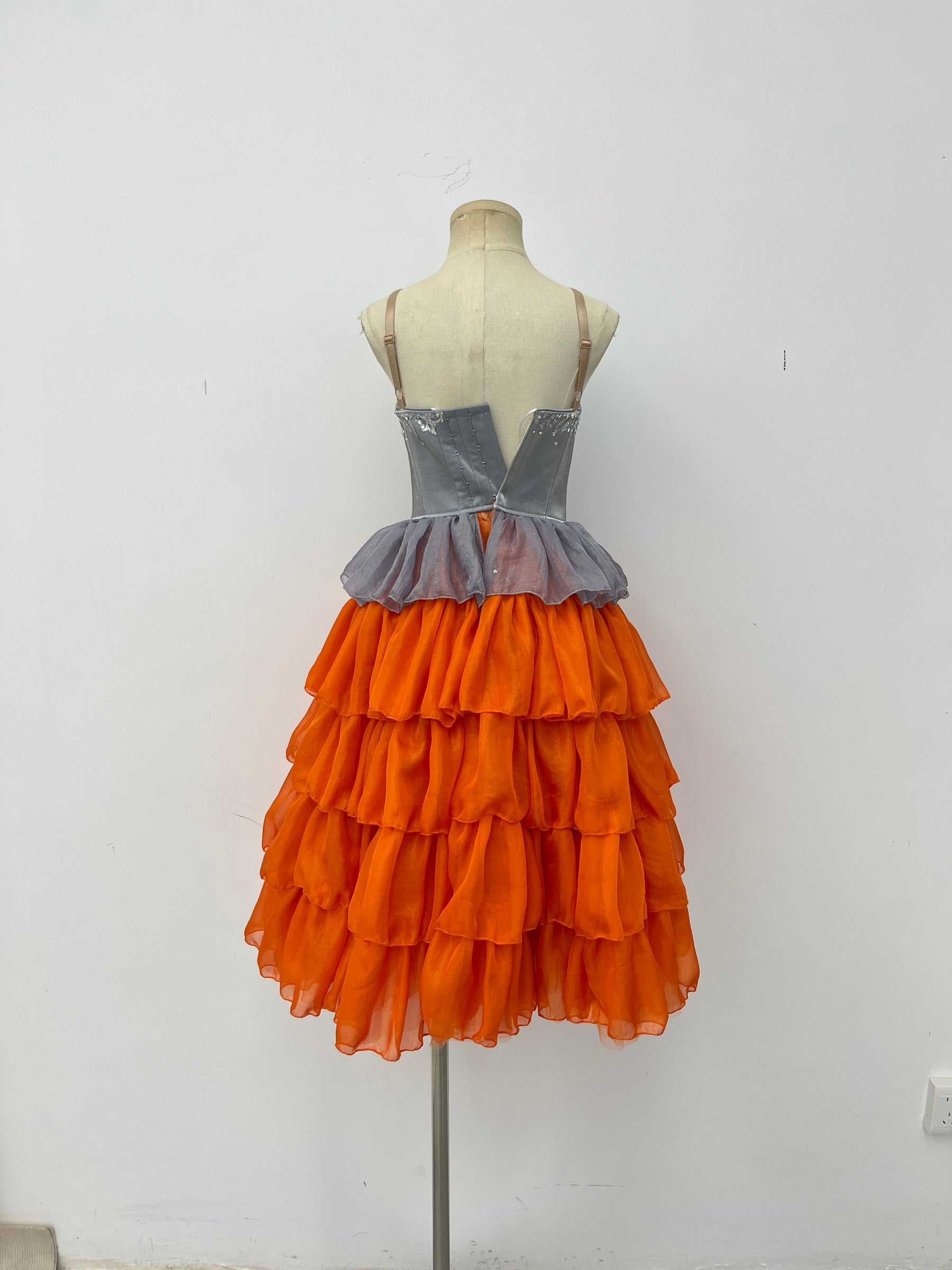 Pumpkin Ruffle Character Dress