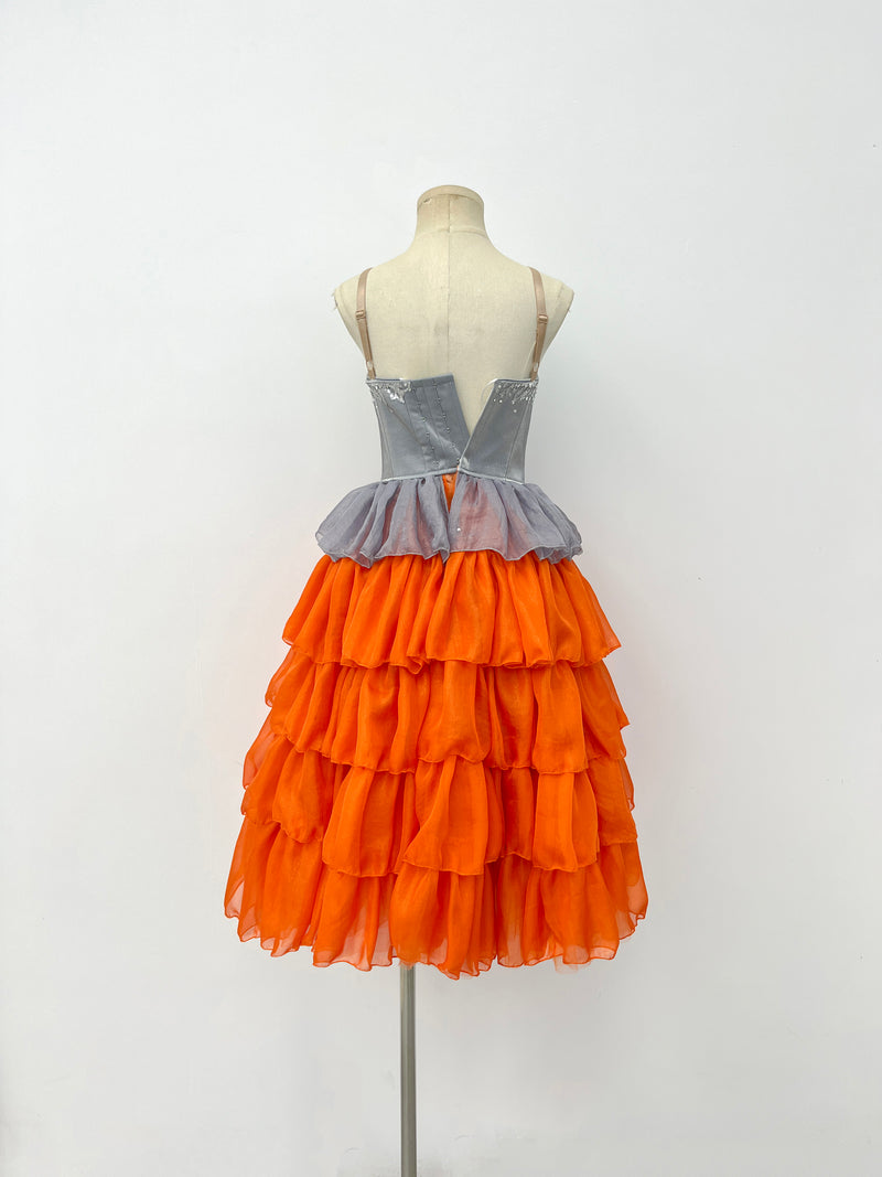 Pumpkin Ruffle Character Dress