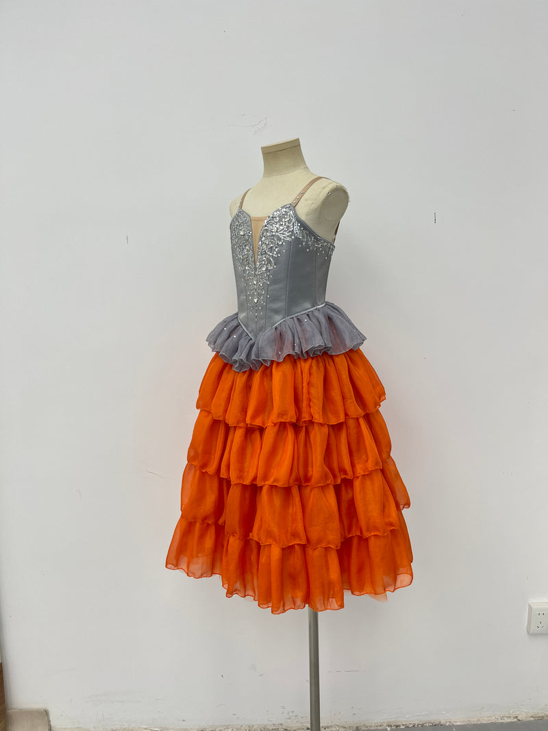 Pumpkin Ruffle Character Dress