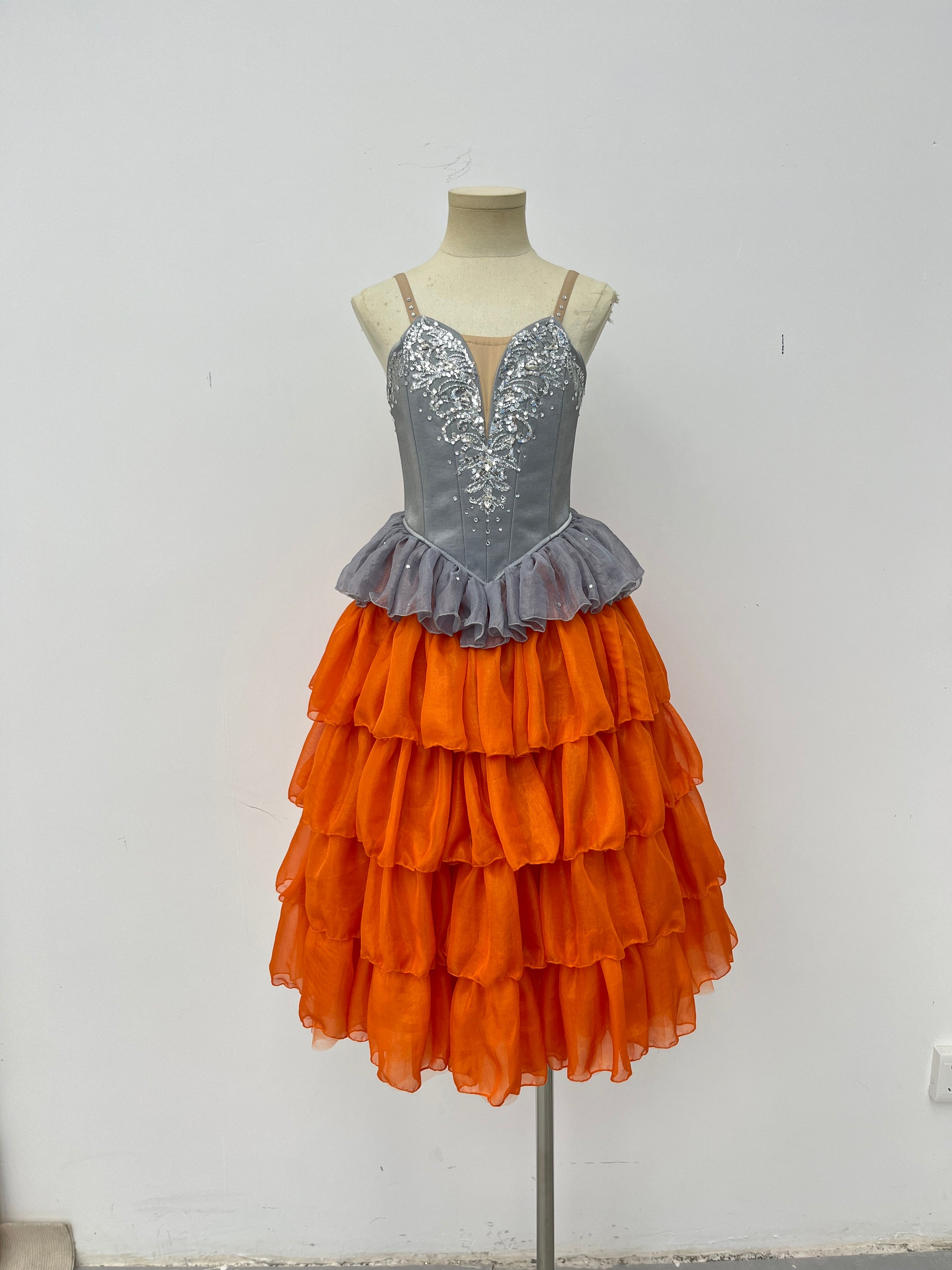 Pumpkin Ruffle Character Dress