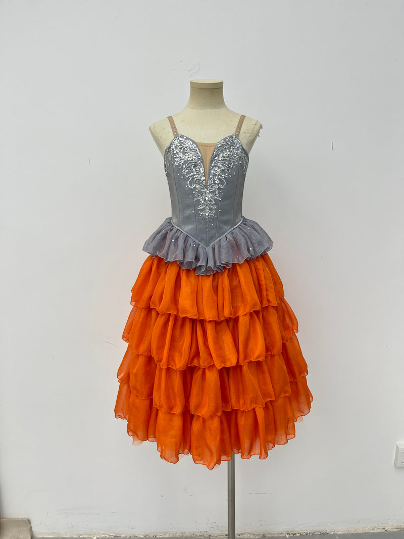 Pumpkin Ruffle Character Dress