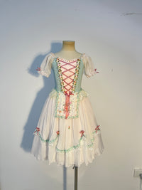 Mint Blush Peasant Ballet Dress