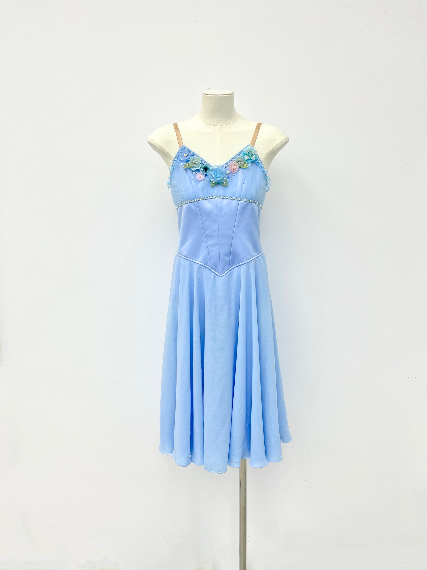 Periwinkle Floral Lyrical Dress