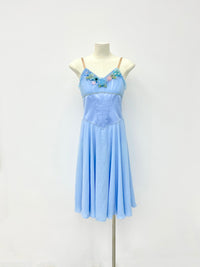 Periwinkle Floral Lyrical Dress