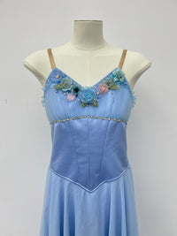 Periwinkle Floral Lyrical Dress